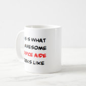 Mug aide d'hospice géniale (Devant gauche)
