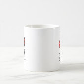 Mug Aide diététique préféré de Cupidon Cadeau d'infirm (Centre)