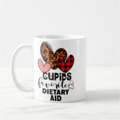 Mug Aide diététique préféré de Cupidon Cadeau d'infirm (Gauche)