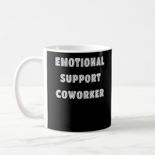 Mug Aide émotionnelle Coworker Chill Meme (Gauche)