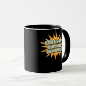 Mug Aide émotionnelle Coworker Classic Chill Funny (Devant droit)