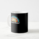 Mug Aide émotionnelle Coworker Classic Chilling Meme (Devant gauche)