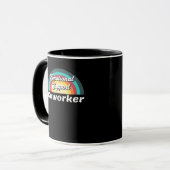 Mug Aide émotionnelle Coworker Classic Chilling Meme (Devant gauche)