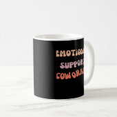 Mug Aide émotionnelle Coworker Classic Meme (Devant droit)