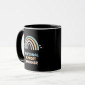 Mug Aide émotionnelle Coworker Classique Mème Viral et (Devant gauche)