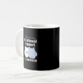 Mug Aide émotionnelle Coworker Drôle Citation (Devant gauche)