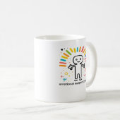 Mug Aide émotionnelle Coworker Viral (Devant droit)
