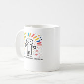 Mug Aide émotionnelle Coworker Viral (Devant gauche)