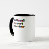 Mug Aide émotionnelle Coworker Work Office Classique (Devant gauche)