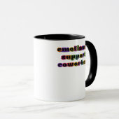 Mug Aide émotionnelle Coworker Work Office Classique (Devant droit)