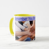 Mug Aide et soutien en santé mentale (Devant gauche)