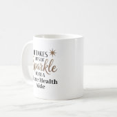 Mug Aide sanitaire à domicile (Devant gauche)