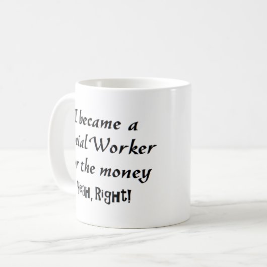 Mug aide sociale (Devant gauche)