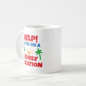 Mug Aide Vacances familiales (Devant gauche)
