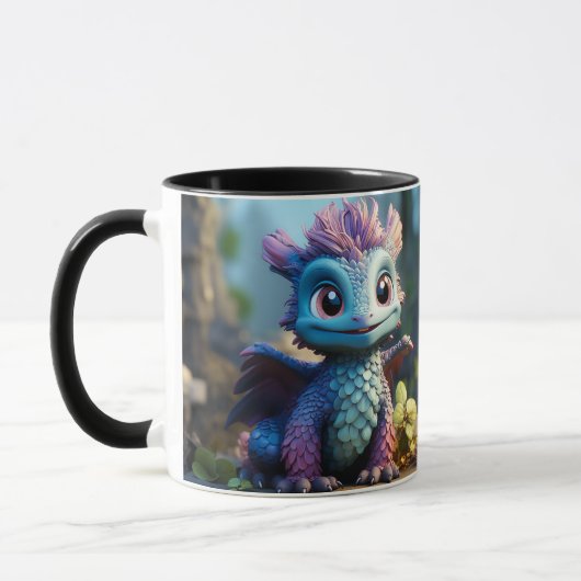 Mug Aiden, un dragon lunaire (Gauche)