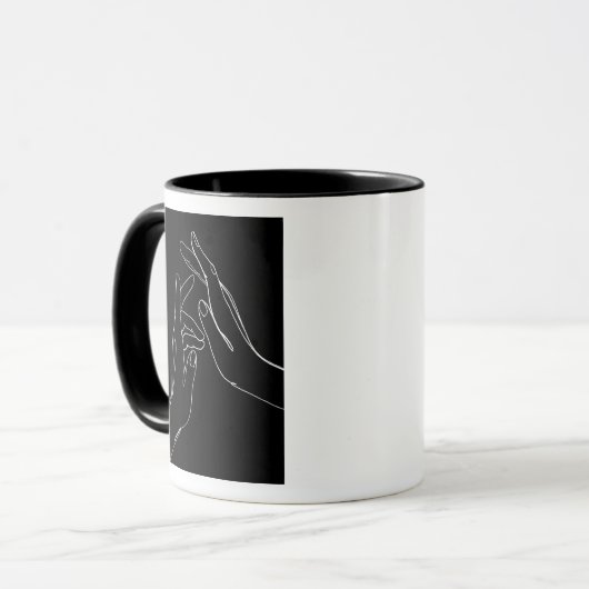 Mug Aider les mains (Devant gauche)