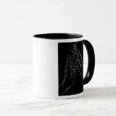 Mug Aider les mains (Devant droit)