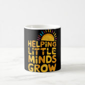 Mug Aider les petits esprits à grandir Enseignant Wild (Centre)