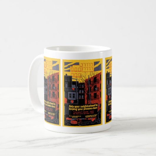 Mug Aidez votre quartier (Devant gauche)