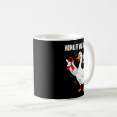 Mug Aids_hiv Awareness Funny Goose World Aids Day Red  (Devant droit)