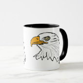 Mug Aigle (Devant droit)