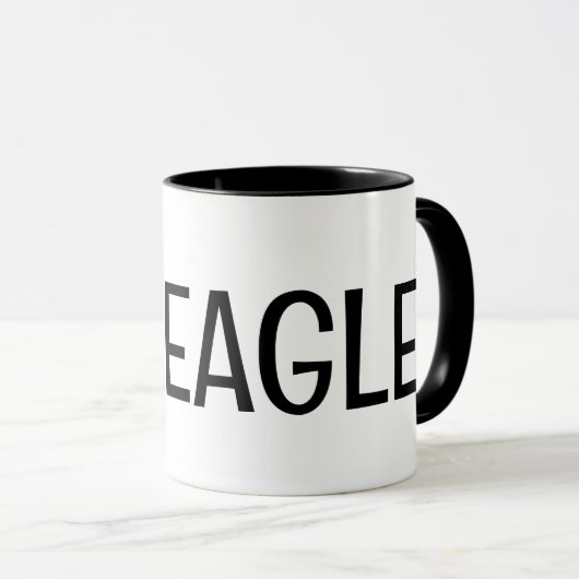 Mug Aigle (Devant droit)
