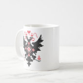MUG AIGLE À DEUX TÊTES DE L'IMPÉRIAL RUSSE (Devant gauche)