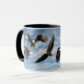 Mug Aigle à tête blanche (Devant gauche)