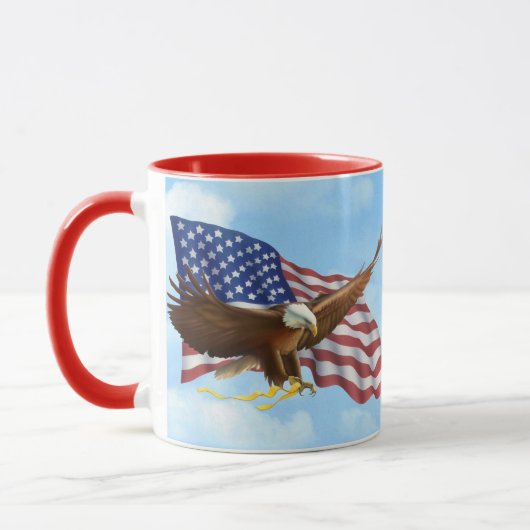 Mug Aigle à tête blanche américaine (Gauche)