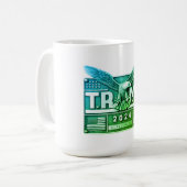 Mug Aigle à tête blanche TRUMP 2024 (Devant gauche)