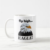 Mug Aigle à tête blanche volée Aigle haute (Gauche)