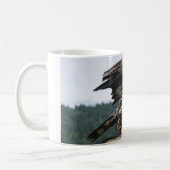 Mug Aigle à tête plate immature prêt pour le décollage (Gauche)