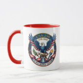 Mug Aigle américain 250 personnalisé (Gauche)