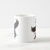 Mug Aigle américain drôle (Centre)