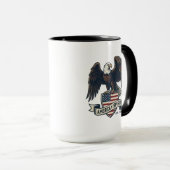 Mug Aigle américain Esprit Américain (Devant droit)