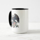 Mug Aigle américain Esprit Américain (Devant gauche)