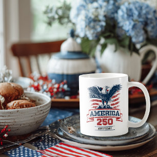 Mug Aigle Américain Patriotique Joyux 250e Anniversair