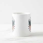 Mug Aigle Américain Rétro  (Centre)