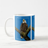 Mug Aigle Bald Avec Bordure (Gauche)