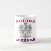 Mug Aigle blanc américain polonais (Centre)