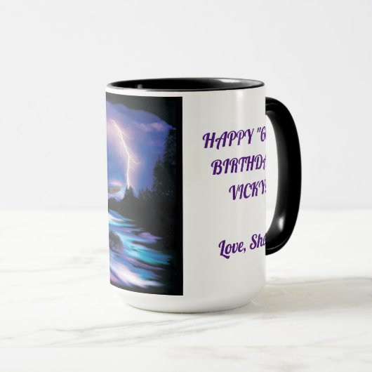Mug Aigle chauve (Devant droit)