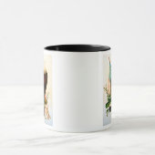 Mug Aigle chauve avec le drapeau (Centre)
