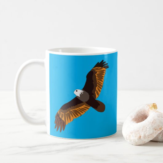Mug Aigle chauve volant (Avec donut)