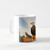 Mug Aigle de Bald : Symbole de la Liberté (Devant gauche)