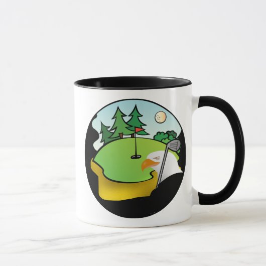 Mug Aigle de golf (Droite)