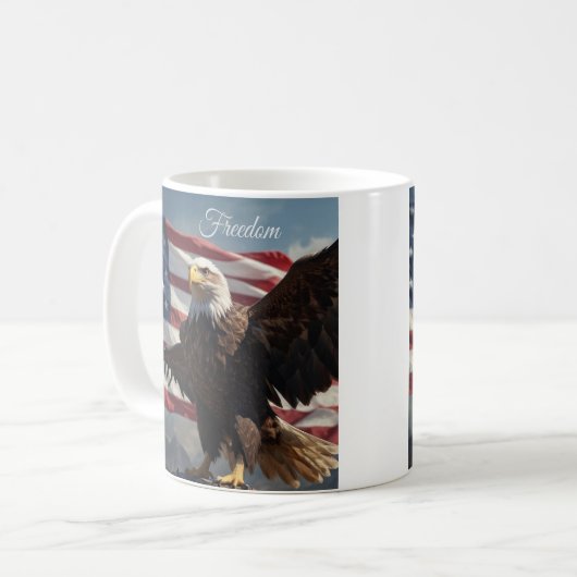Mug Aigle de la liberté (Devant gauche)