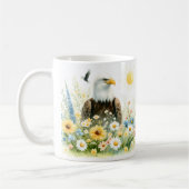 Mug Aigle de printemps de l'aquarelle (Gauche)
