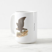 Mug Aigle d'or (Aquila chrysaetos) NY Bird Image (Devant gauche)