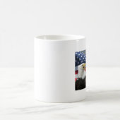Mug Aigle Drapeau Américain (Centre)