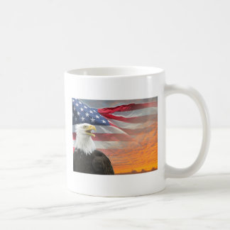 Mug Aigle Drapeau Américain